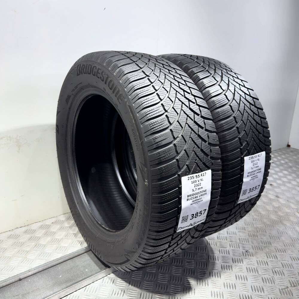 Gomme Usate 235 55 R17 103V XL Bridgestone Blizzak LM005 81% Invernali | Gomme Usate | PrimaGomme.it BRIDGESTONE Blizzak LM005 235/55 R17 103V, dettaglio fotografico 7