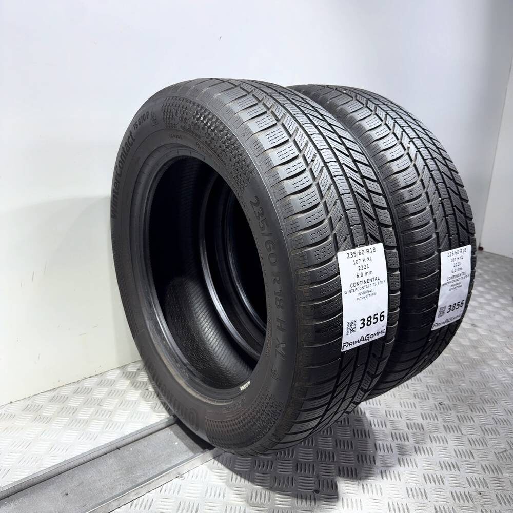 Gomme Usate 235 60 R18 107H XL Continental Wintercontact TS 870 P 86% Invernali | Gomme Usate | PrimaGomme.it CONTINENTAL Wintercontact TS 870 P 235/60 R18 107H, dettaglio fotografico 7