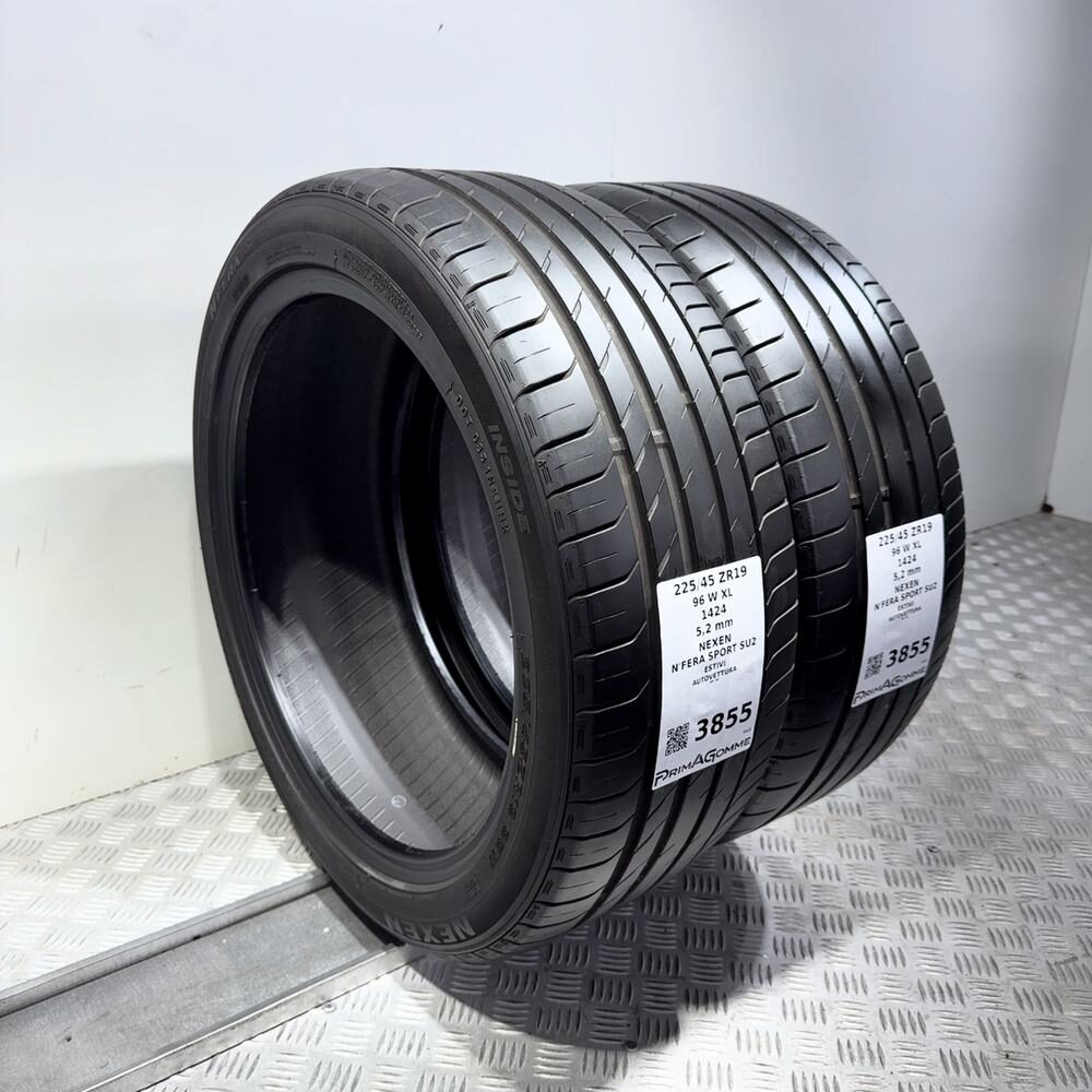 Gomme Usate 225 45 ZR19 XL 96W Nexen N'Fera Sport SU2 74% Estive | Gomme Usate | PrimaGomme.it Nexen N'Fera Sport SU2 225/45 ZR19 96W: fino a 270 km/h, dettaglio fotografico 7