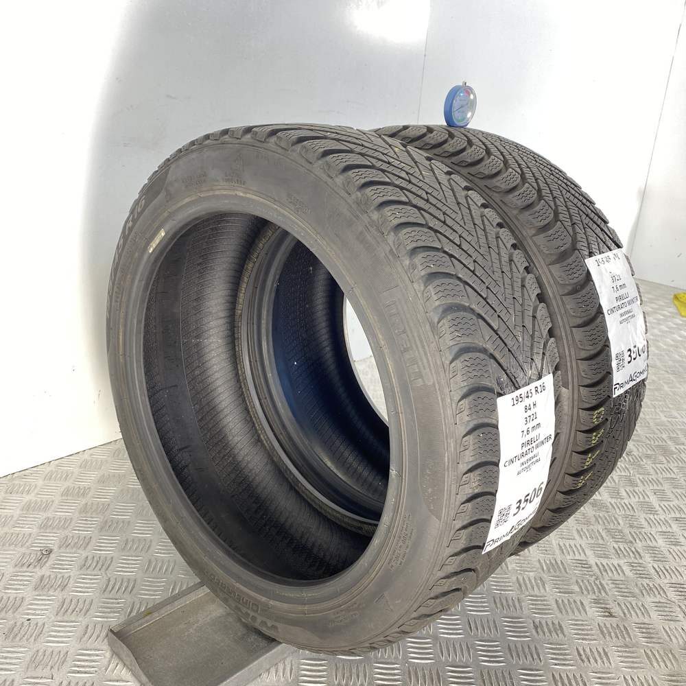 Gomme Usate 195 45 R16 84H Pirelli Cinturato Winter 98% Invernali | Gomme Usate | PrimaGomme.it PNS3506 Foto 7