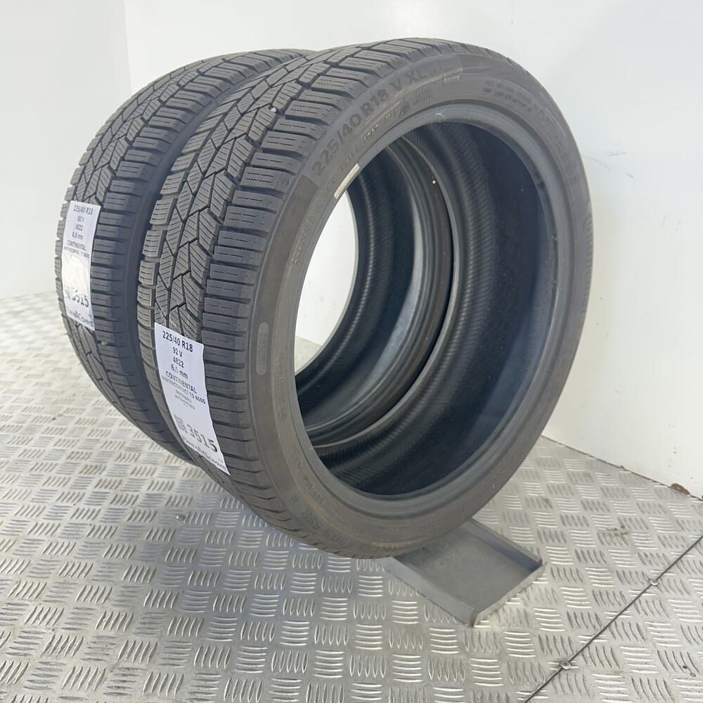 Gomme Usate 225 40 R18 92V XL Continental Wintercontact TS 860S 86% Invernali | Gomme Usate | PrimaGomme.it Gomme usate CONTINENTAL Wintercontact TS 860S 225/40 R18 92V