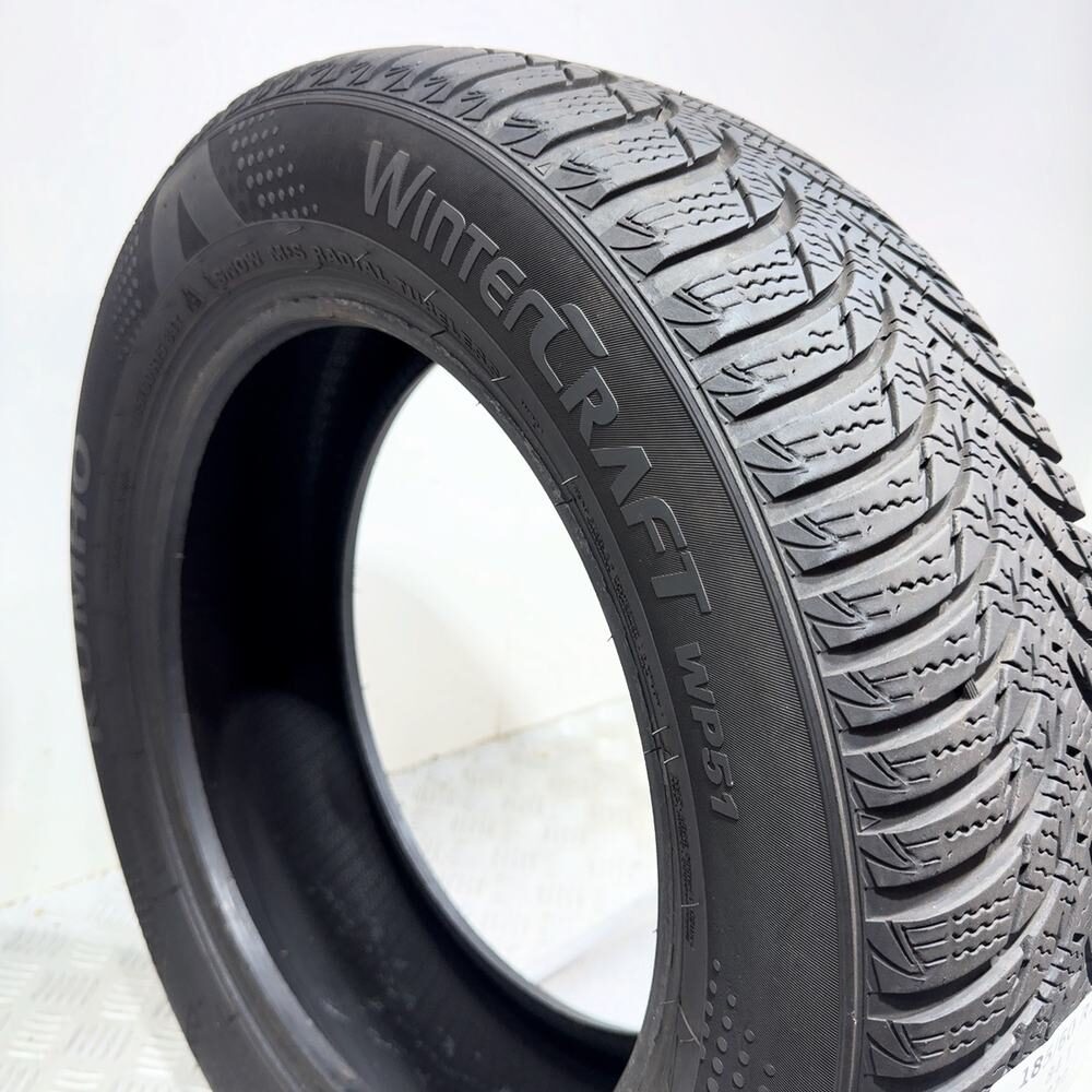 Gomma usata Kumho Wintercraft WP51 185/60 R15 84T – foto 08 | Prima Gomme Kumho Wintercraft WP51 185/60 R15 84T, dettaglio fotografico 8