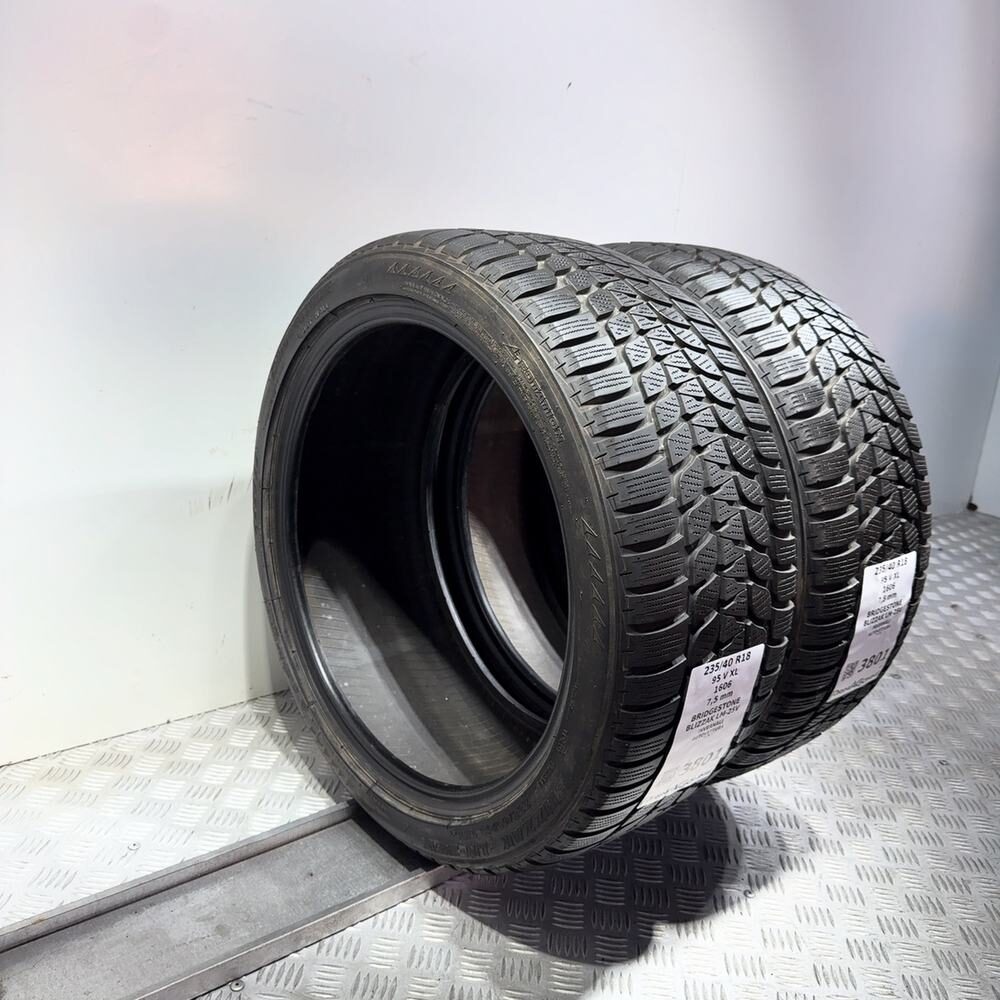 Gomme Usate 235 40 R18 95V XL Bridgestone Blizzak LM-25V 98% Invernali | Gomme Usate | PrimaGomme.it BRIDGESTONE Blizzak LM-25V 235/40 R18 95V, dettaglio fotografico 8