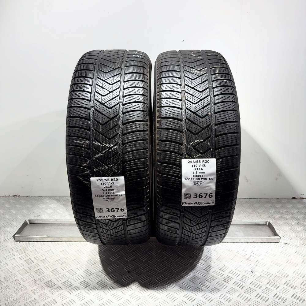 Gomme usate PIRELLI Scorpion Winter 255/55 R20 110V – foto 09 | Prima Gomme PIRELLI Scorpion Winter 255/55 R20 110V, dettaglio fotografico 9