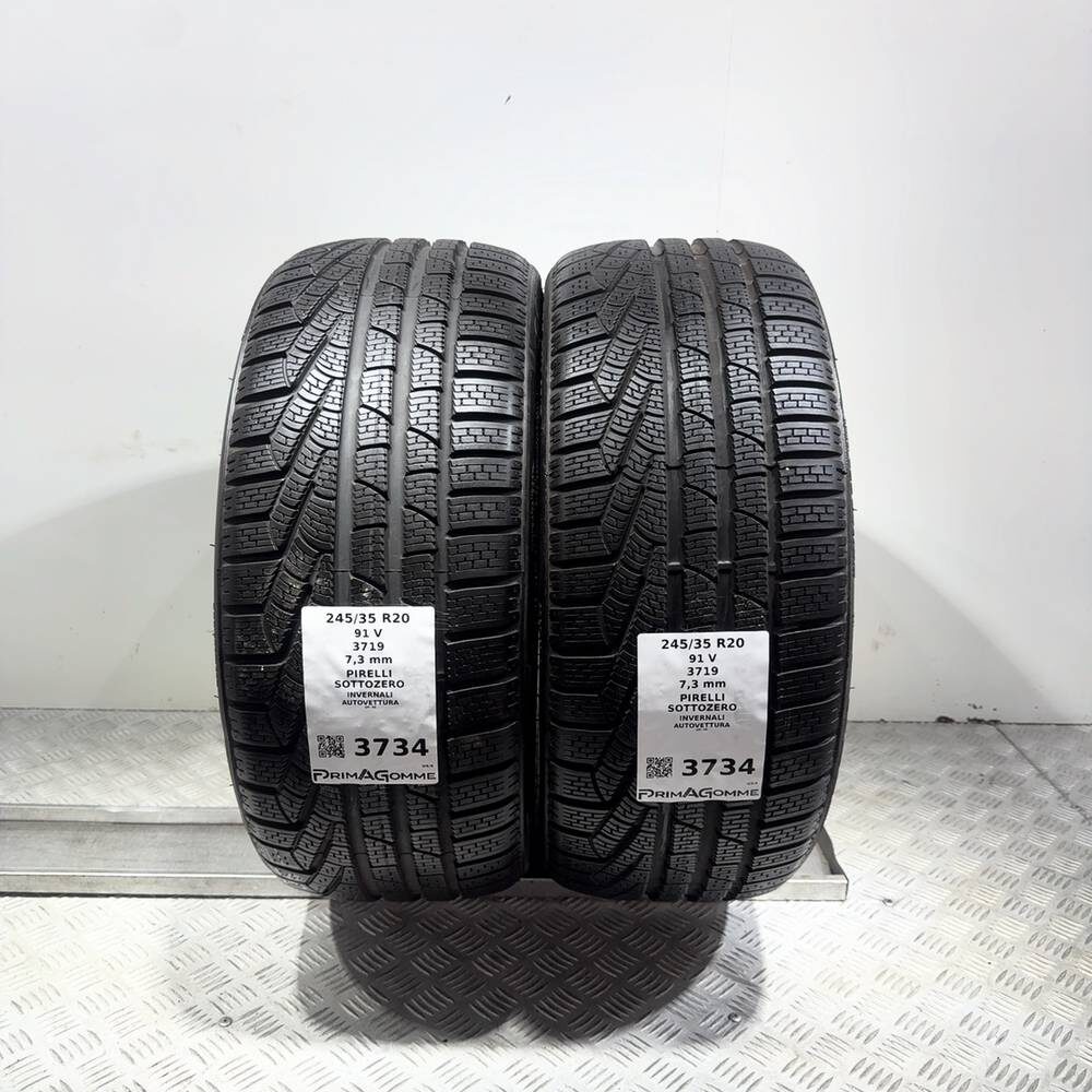 Gomme usate PIRELLI Sottozero 245/35 R20 91V – foto 09 | Prima Gomme PIRELLI Sottozero 245/35 R20 91V, dettaglio fotografico 9