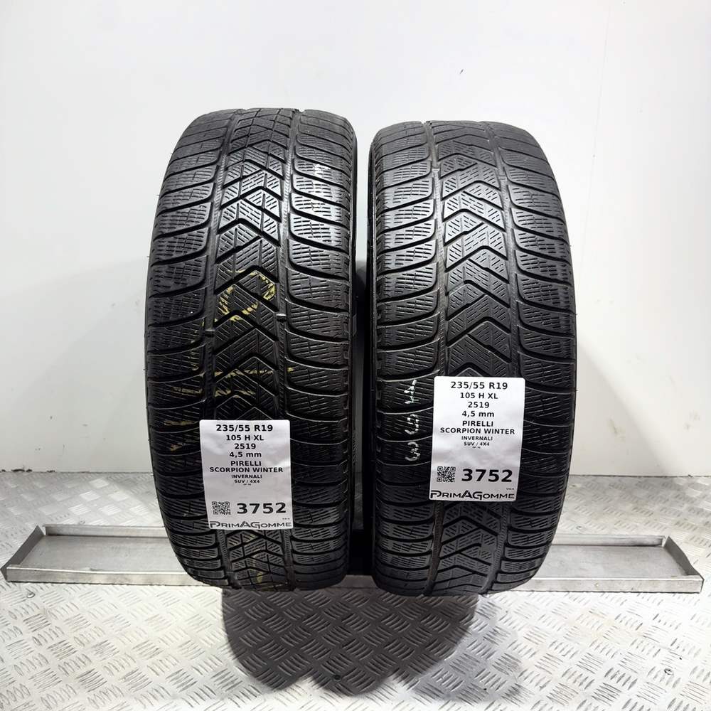 Gomme Usate 235 55 R19 105H XL Pirelli Scorpion Winter Invernali | Gomme Usate | PrimaGomme.it PIRELLI Scorpion Winter 235/55 R19 105H, dettaglio fotografico 9