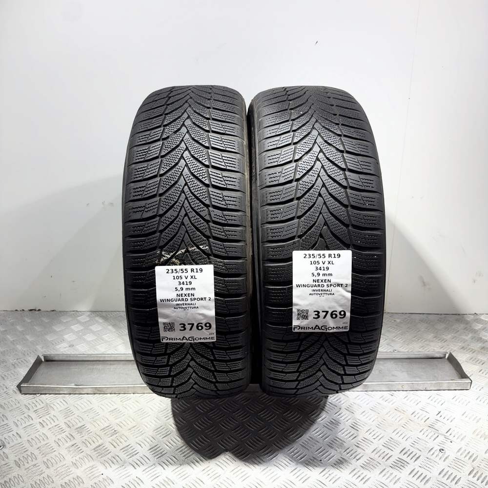 Gomme Usate 235 55 R19 105V XL Nexen Winguard Sport 2 84% Invernali | Gomme Usate | PrimaGomme.it Nexen Winguard Sport 2 235/55 R19 105V, dettaglio fotografico 9