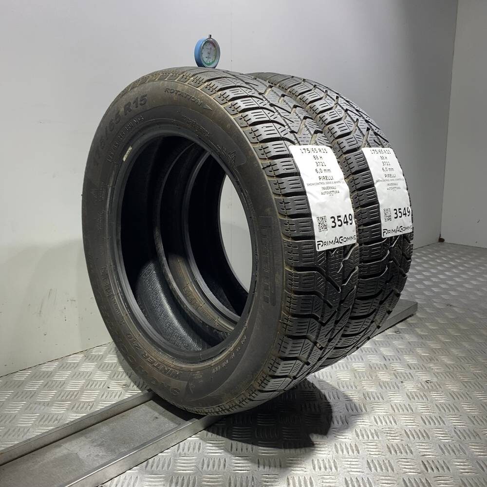 Gomme Usate 175 65 R15 88H Pirelli Snowcontrol Serie 3 Winter 210 86% Invernali | Gomme Usate | PrimaGomme.it PIRELLI Snowcontrol Serie 3 Winter 210 175/65 R15 88H, dettaglio fotografico 5