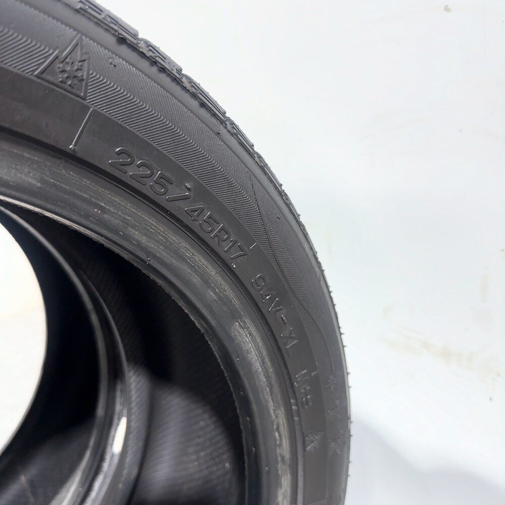 Gomme Usate 225 45 R17 94V XL Nankang NK Snow SV-2 89% Invernali | Gomme Usate | PrimaGomme.it NANKANG NK Snow SV-2 225/45 R17 94V, dettaglio fotografico 9