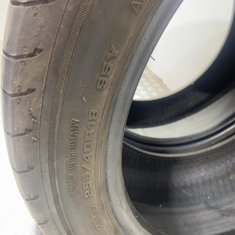 Gomme Usate 255 40 R18 95Y Good Year Eagle F1 Asymmetric 3 RunFlat Estive | Gomme Usate | PrimaGomme.it GOOD YEAR EAGLE F1 ASYMMETRIC 3 255/40 R18 95Y: fino a 300 km/h, dettaglio fotografico 10