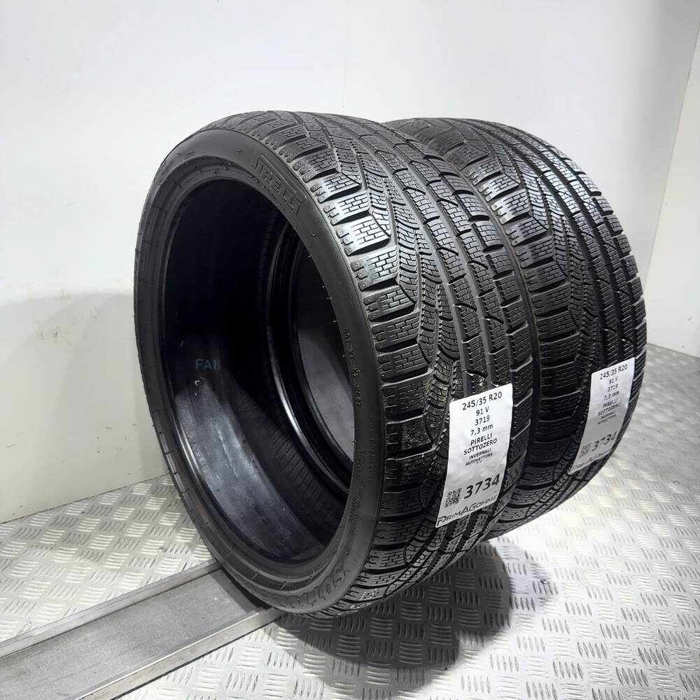 Gomme usate PIRELLI Sottozero 245/35 R20 91V – foto 11 | Prima Gomme PIRELLI Sottozero 245/35 R20 91V, dettaglio fotografico 11