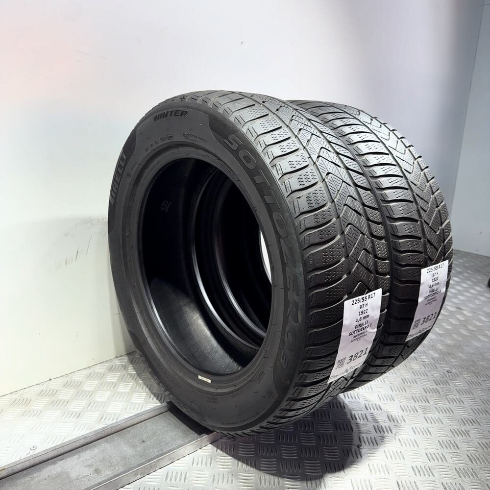 Gomme Usate 225 55 R17 97H Pirelli Sottozero 3 Invernali | Gomme Usate | PrimaGomme.it PIRELLI Sottozero 3 225/55 R17 97H, dettaglio fotografico 11