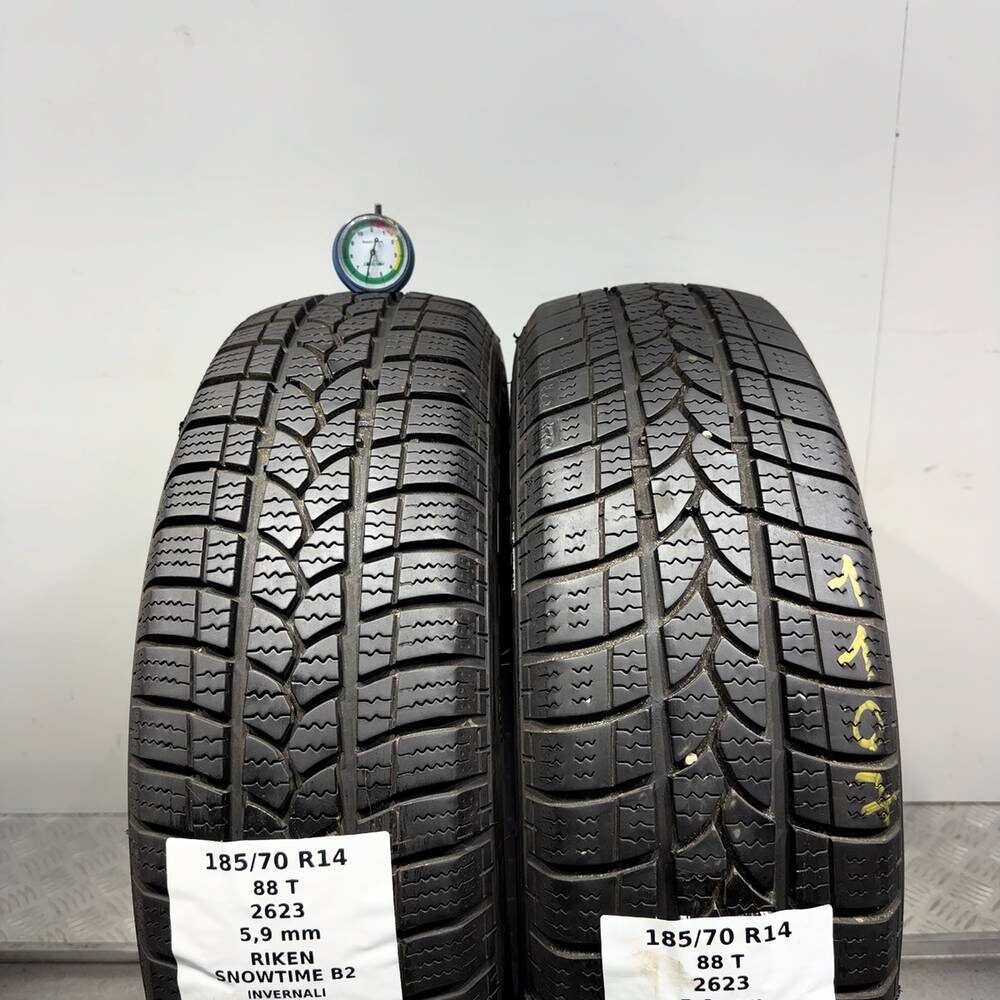 Gomme Usate 185 70 R14 88T Riken Snowtime B2 84% Invernali | Gomme Usate | PrimaGomme.it RIKEN Snowtime B2 185/70 R14 88T, dettaglio fotografico 12