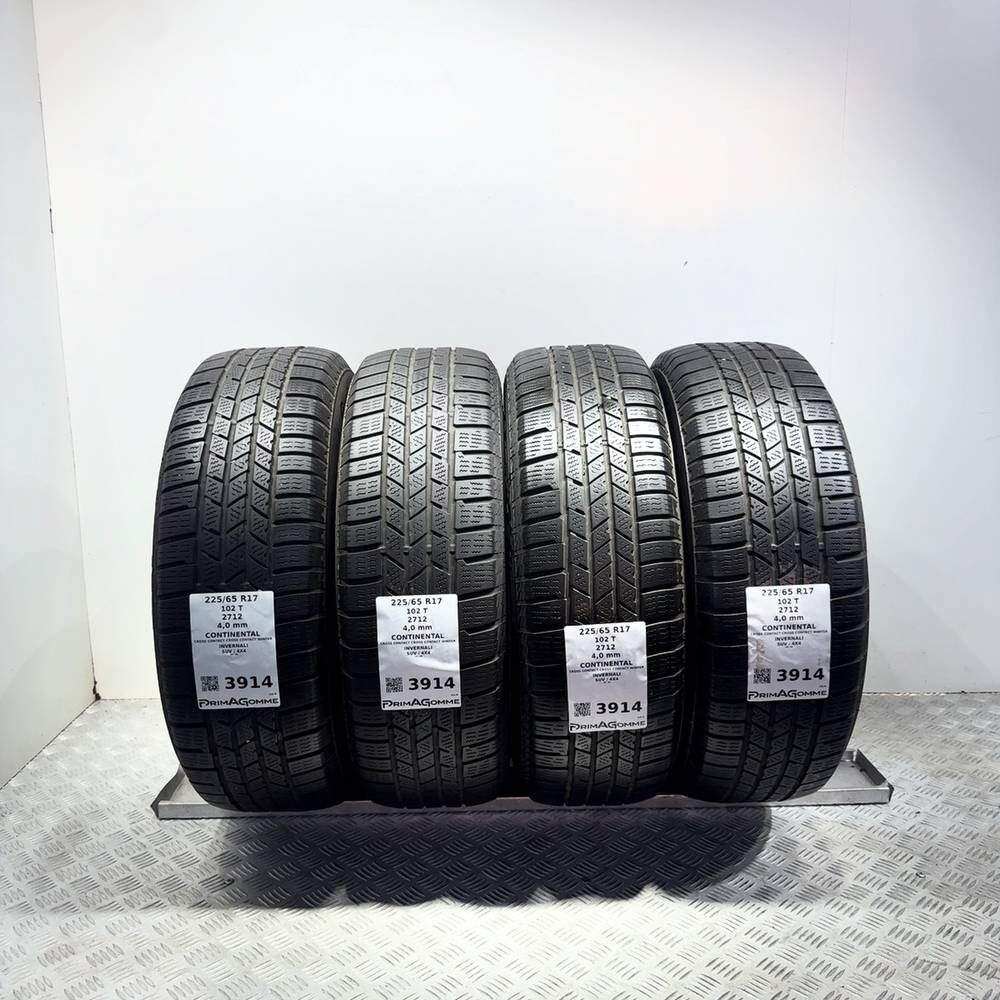 Gomme usate CONTINENTAL Cross Contact Cross Contact Winter 225/65 R17 102T | Prima Gomme Gomme usate CONTINENTAL Cross Contact Cross Contact Winter 225/65 R17 102T