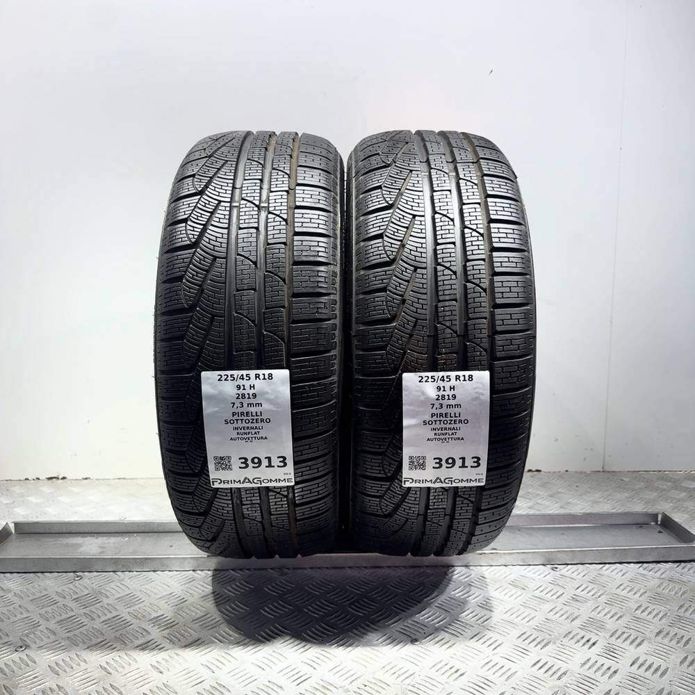 Gomme usate PIRELLI Sottozero 225/45 R18 91H | Prima Gomme Gomme usate PIRELLI Sottozero 225/45 R18 91H