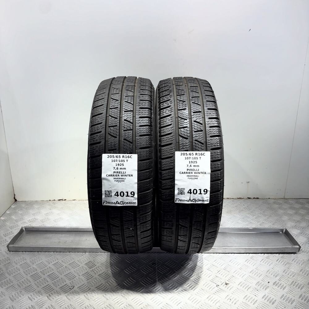 Gomme usate PIRELLI Carrier Winter 205/65 R16C 107/105T | Prima Gomme Gomme usate PIRELLI Carrier Winter 205/65 R16C 107/105T