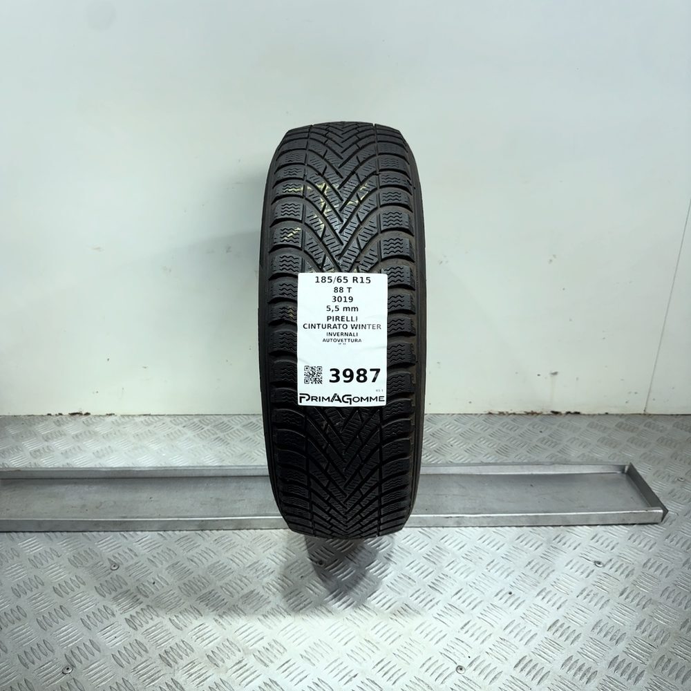 Gomma usata PIRELLI Cinturato Winter 185/65 R15 88T | Prima Gomme Gomma usata PIRELLI Cinturato Winter 185/65 R15 88T