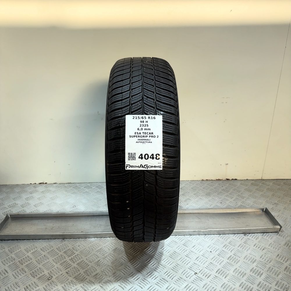 Gomma Usata 215 65 R16 98H Esa Tecar Supergrip Pro 2 86% Invernale | Gomme Usate | PrimaGomme.it Gomma usata ESA TECAR Supergrip Pro 2 215/65 R16 98H