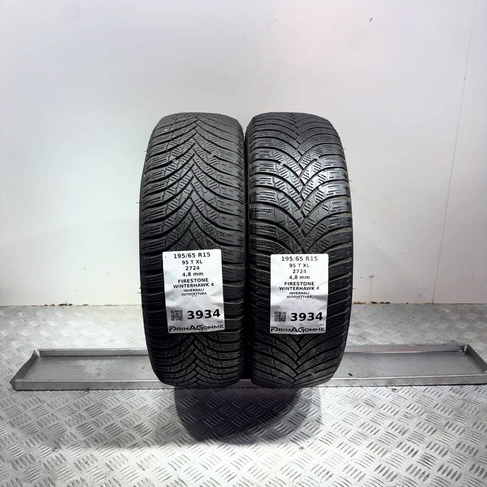 Gomme usate FIRESTONE Winterhawk 4 195/65 R15 95T | Prima Gomme Gomme usate FIRESTONE Winterhawk 4 195/65 R15 95T