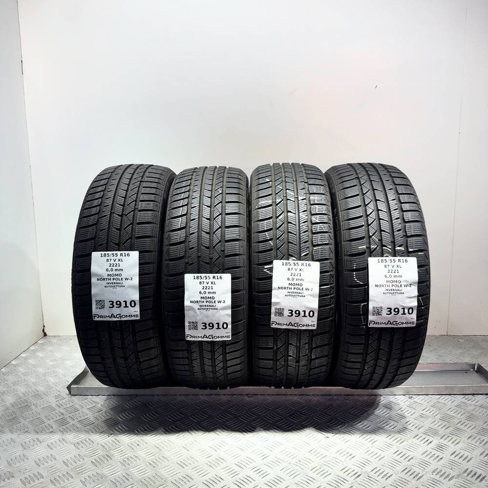 Gomme usate Momo North Pole W-2 185/55 R16 87V | Prima Gomme Gomme usate Momo North Pole W-2 185/55 R16 87V