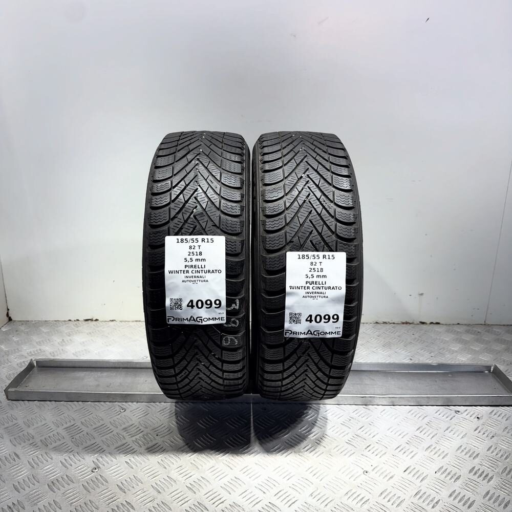 Gomme usate PIRELLI Winter Cinturato 185/55 R15 82T | Prima Gomme Gomme usate PIRELLI Winter Cinturato 185/55 R15 82T