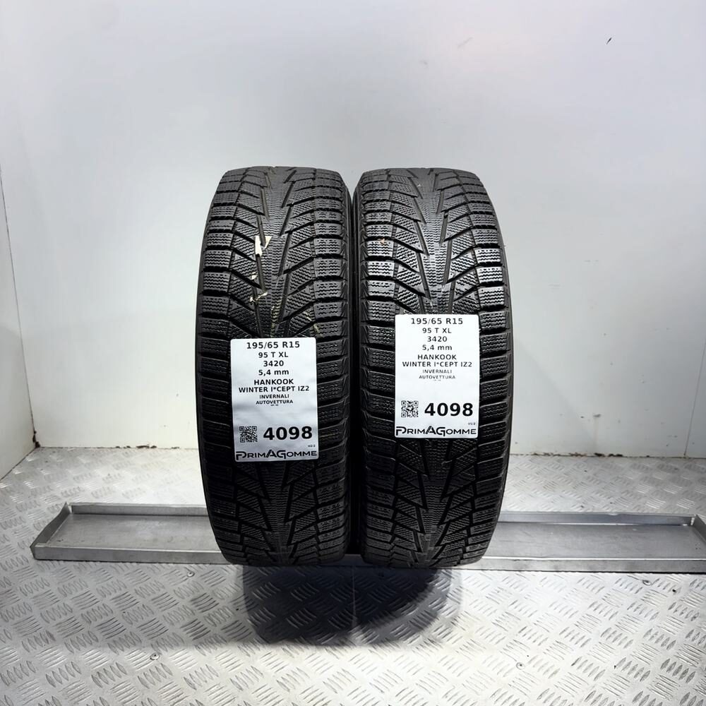 Gomme usate HANKOOK Winter I*Cept IZ2 195/65 R15 95T | Prima Gomme Gomme usate HANKOOK Winter I*Cept IZ2 195/65 R15 95T