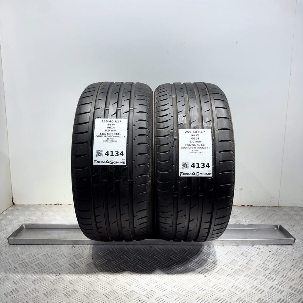 Gomme Usate 255 40 R17 94W Continental Contisportcontact 3 86% Estive | Gomme Usate | PrimaGomme.it Gomme usate CONTINENTAL ContiSportContact 3 255/40 R17 94W: fino a 270 km/h
