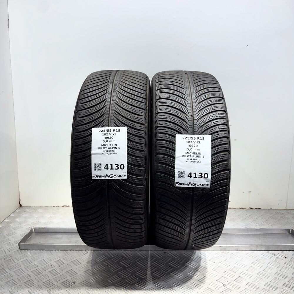 Gomme Usate 225 55 R18 XL 102V Michelin Pilot Alpin 5 71% Invernali | Gomme Usate | PrimaGomme.it Gomme usate MICHELIN Pilot Alpin 5 225/55 R18 102V
