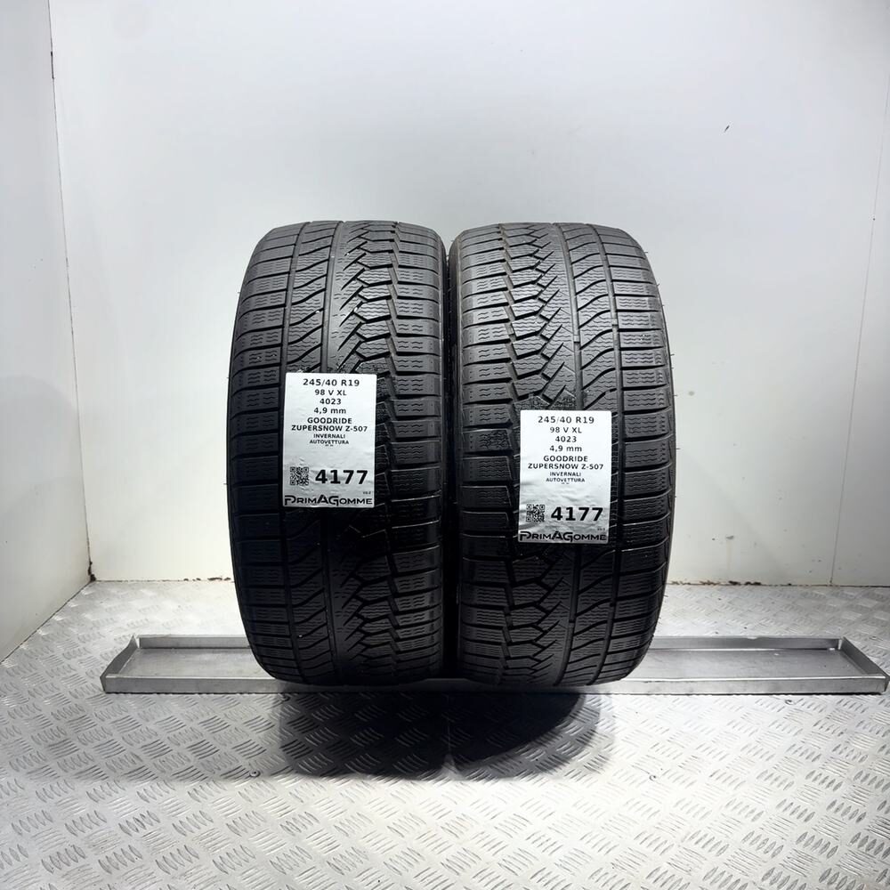 Gomme Usate 245 40 R19 98V XL Goodride Zupersnow Z-507 Invernali | Gomme Usate | PrimaGomme.it Gomme usate GOODRIDE Zupersnow Z-507 245/40 R19 98V