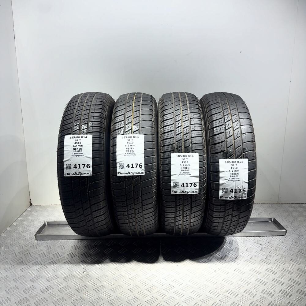Gomme Usate 185 80 R14 91T Nexen SB-802 74% 4 Stagioni | Gomme Usate | PrimaGomme.it Gomme usate Nexen SB-802 185/80 R14 91T