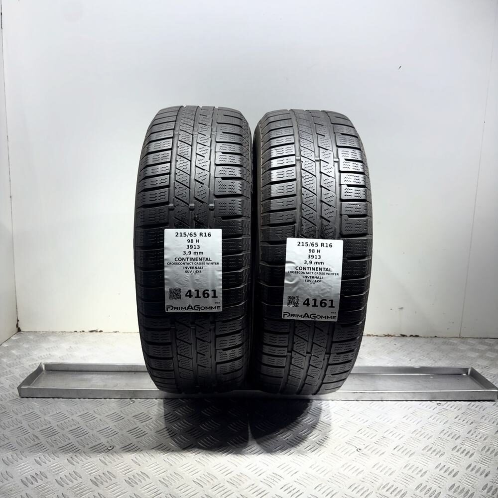 Gomme usate CONTINENTAL Crosscontact Cross Winter 215/65 R16 98H | Prima Gomme Gomme usate CONTINENTAL Crosscontact Cross Winter 215/65 R16 98H