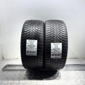 Gomme Usate 225 45 R17 XL 94V Bridgestone Blizzak LM005 Invernali
