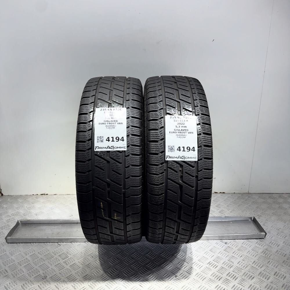 Gomme usate Gislaved Euro Frost Van 235/65 R16C 115/113R | Prima Gomme Gomme usate Gislaved Euro Frost Van 235/65 R16C 115/113R