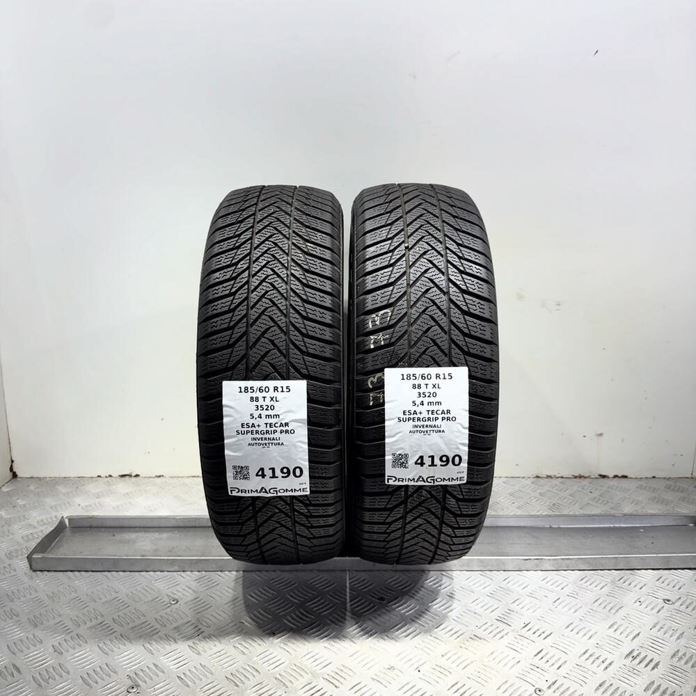Gomme usate ESA+ TECAR Supergrip Pro 185/60 R15 88T | Prima Gomme Gomme usate ESA+ TECAR Supergrip Pro 185/60 R15 88T