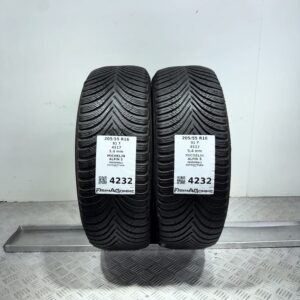 Gomme Usate 205 55 R16 91T Michelin Alpin 5 77% Invernali
