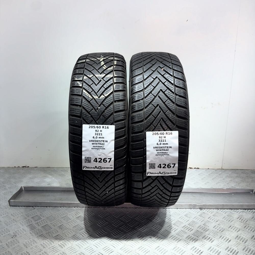 Gomme usate Vredestein Wintrac 205/60 R16 92H | Prima Gomme Gomme usate Vredestein Wintrac 205/60 R16 92H
