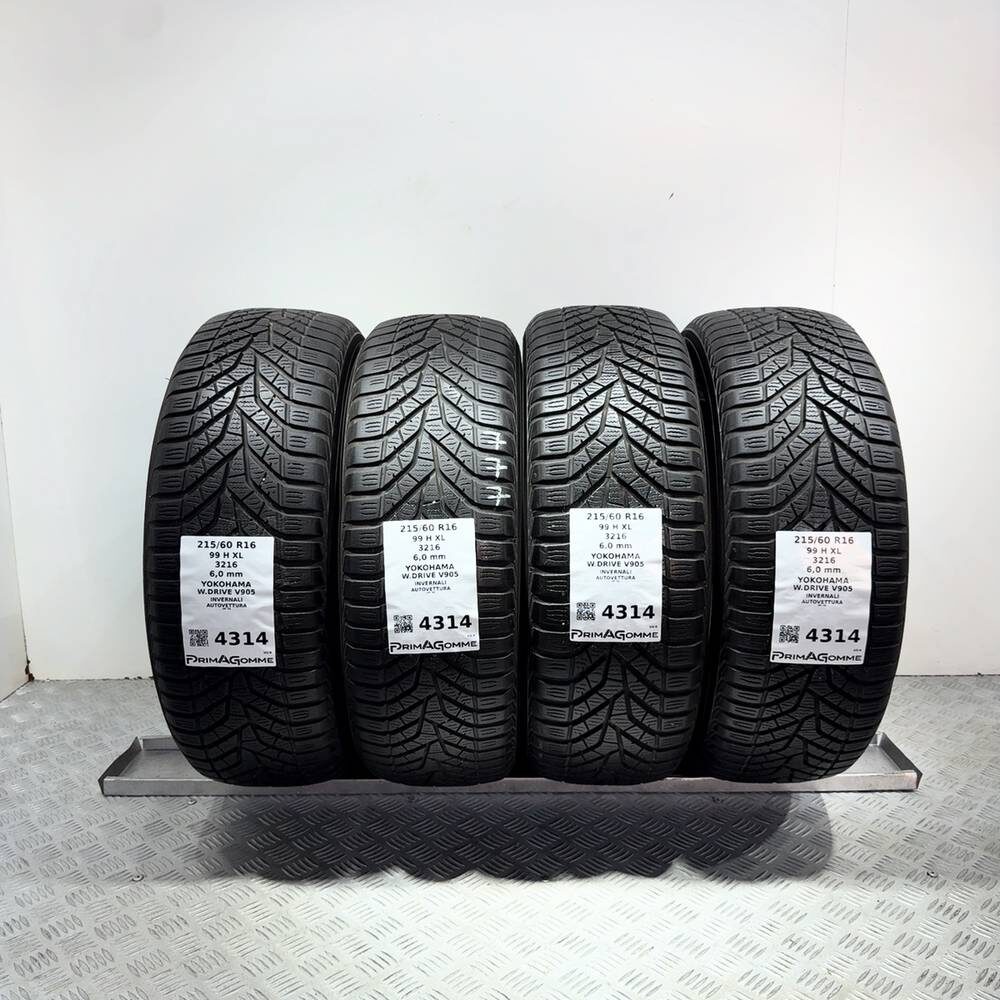 Gomme usate YOKOHAMA W.Drive V905 215/60 R16 99H | Prima Gomme Gomme usate YOKOHAMA W.Drive V905 215/60 R16 99H