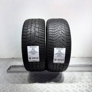 Gomme Usate 225 45 R17 91H Continental Contiwintercontact TS830 P 73% Invernali