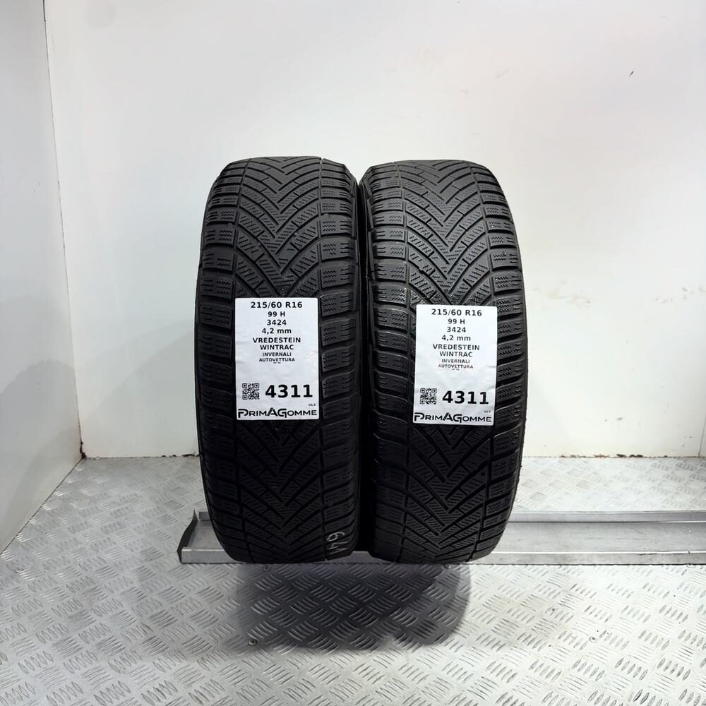 Gomme usate Vredestein Wintrac 215/60 R16 99H | Prima Gomme Gomme usate Vredestein Wintrac 215/60 R16 99H