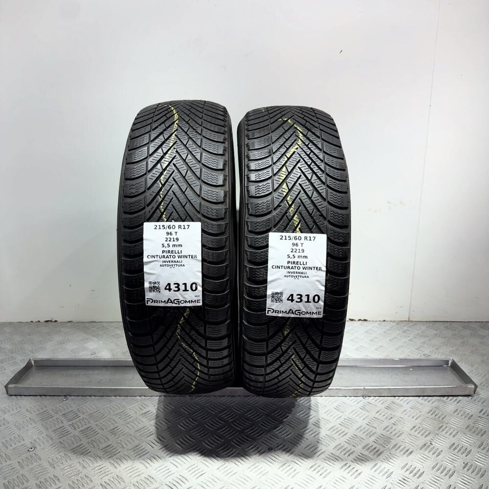 Gomme usate PIRELLI Cinturato Winter 215/60 R17 96T | Prima Gomme Gomme usate PIRELLI Cinturato Winter 215/60 R17 96T