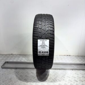 Gomma Usata 215 60 R17 96H Continental Contiwintercontact TS830 P 83% Invernale
