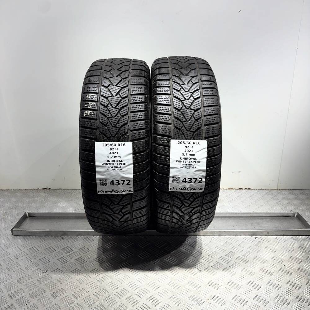 Gomme Usate 205 60 R16 92H Uniroyal Winterexpert 81% Invernali | Gomme Usate | PrimaGomme.it Gomme usate UNIROYAL Winterexpert 205/60 R16 92H
