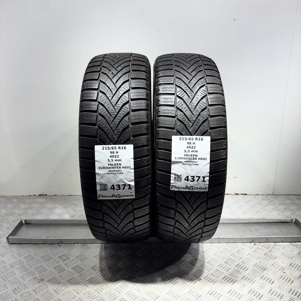 Gomme usate FALKEN Eurowinter HS02 215/65 R16 98H | Prima Gomme Gomme usate FALKEN Eurowinter HS02 215/65 R16 98H