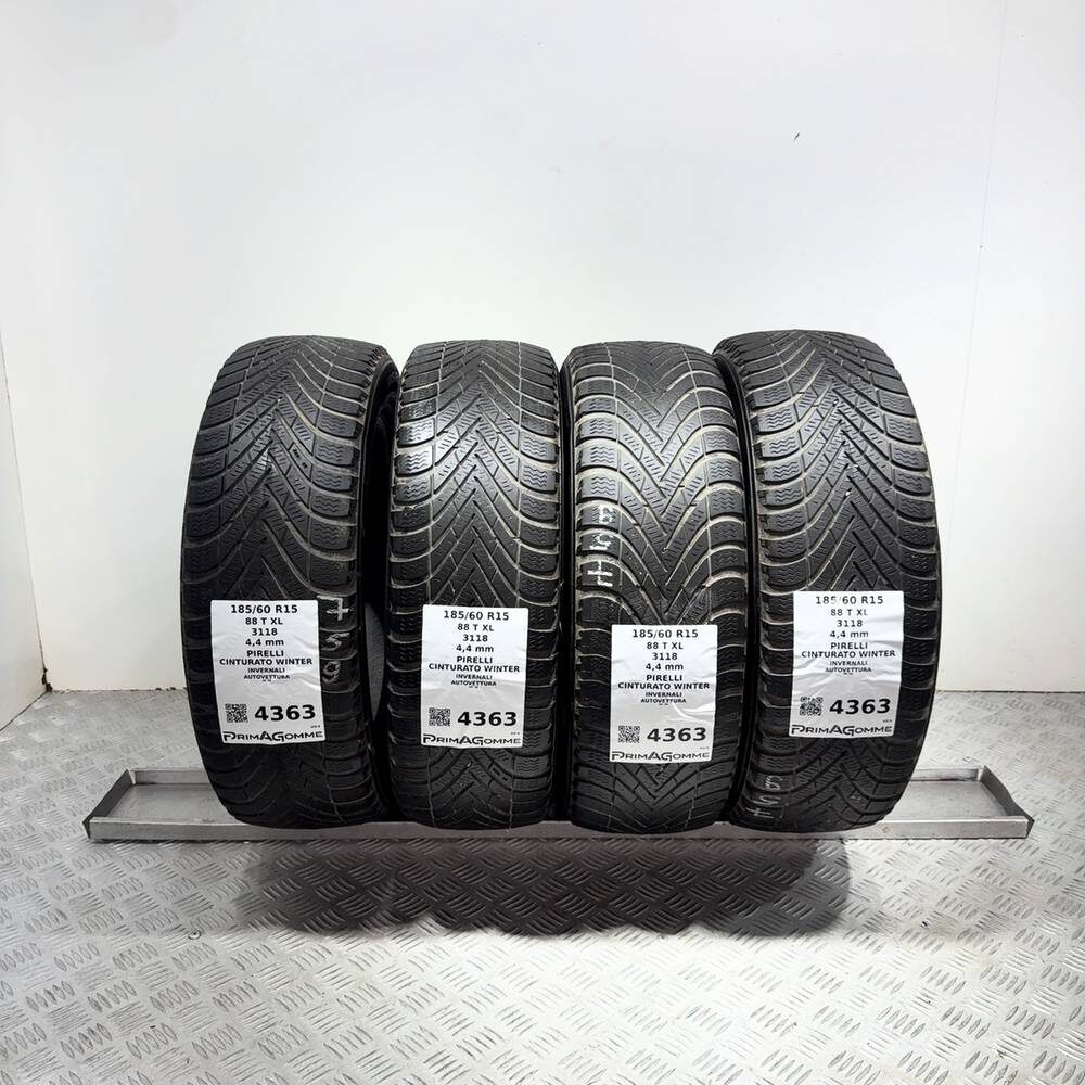 Gomme usate PIRELLI Cinturato Winter 185/60 R15 88T | Prima Gomme Gomme usate PIRELLI Cinturato Winter 185/60 R15 88T