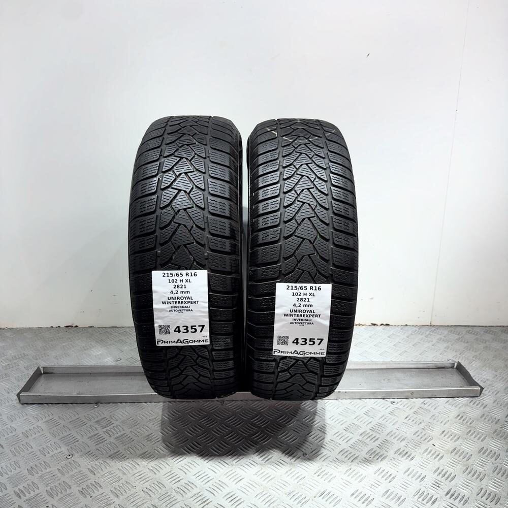 Gomme usate UNIROYAL Winterexpert 215/65 R16 102H | Prima Gomme Gomme usate UNIROYAL Winterexpert 215/65 R16 102H