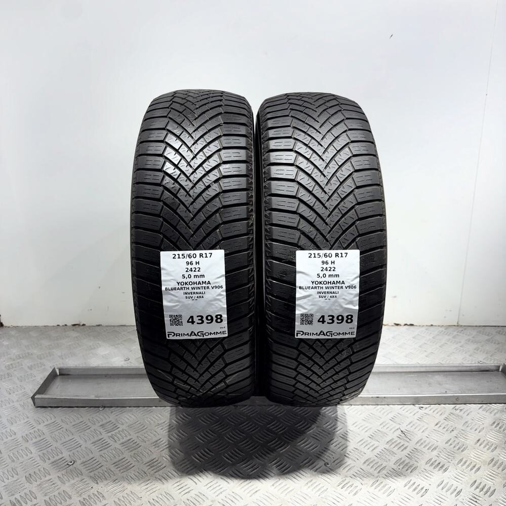 Gomme usate YOKOHAMA BluEarth Winter V906 215/60 R17 96H | Prima Gomme Gomme usate YOKOHAMA BluEarth Winter V906 215/60 R17 96H