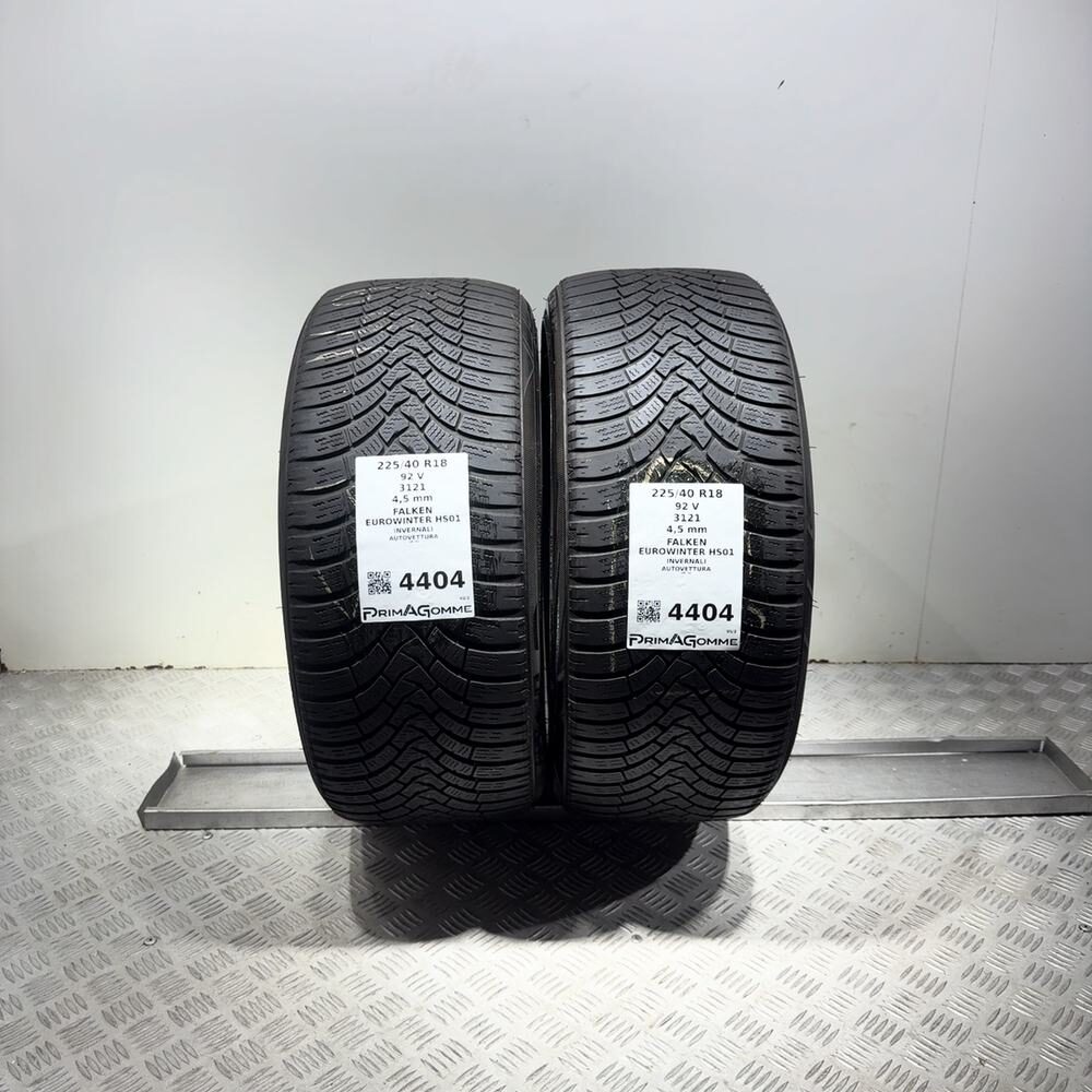 Gomme Usate 225 40 R18 92V Falken Eurowinter HS01 Invernali | Gomme Usate | PrimaGomme.it Gomme usate FALKEN Eurowinter HS01 225/40 R18 92V