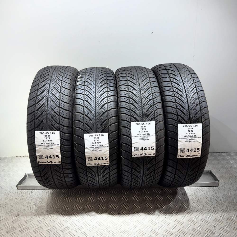 Gomme Usate 205 65 R16 95H Goodyear Ultragrip 8 Performance 76% Invernali | Gomme Usate | PrimaGomme.it Gomme usate GOODYEAR Ultragrip 8 Performance 205/65 R16 95H