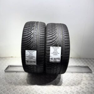 Gomme Usate 235 40 R18 95V XL Michelin Pilot Alpin PA4 71% Invernali