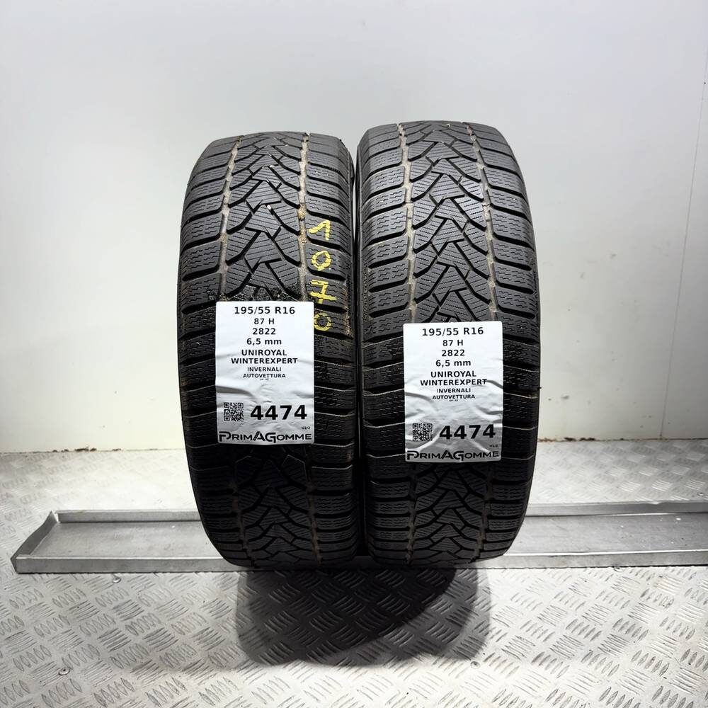 Gomme Usate 195 55 R16 87H Uniroyal Winterexpert 93% Invernali | Gomme Usate | PrimaGomme.it Gomme usate UNIROYAL Winterexpert 195/55 R16 87H